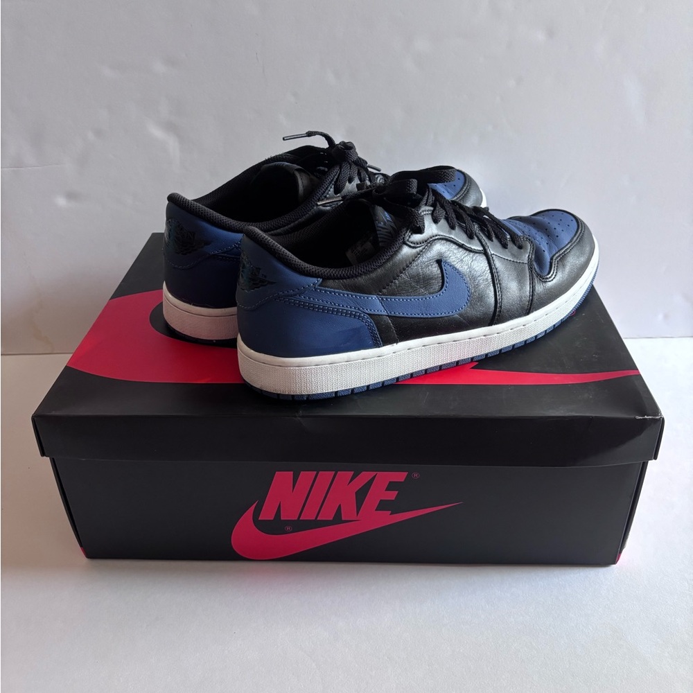 Jordan 1 Retro Low OG Mystic Navy Mens Size 13 CZ0790-041 Nike Sneakers